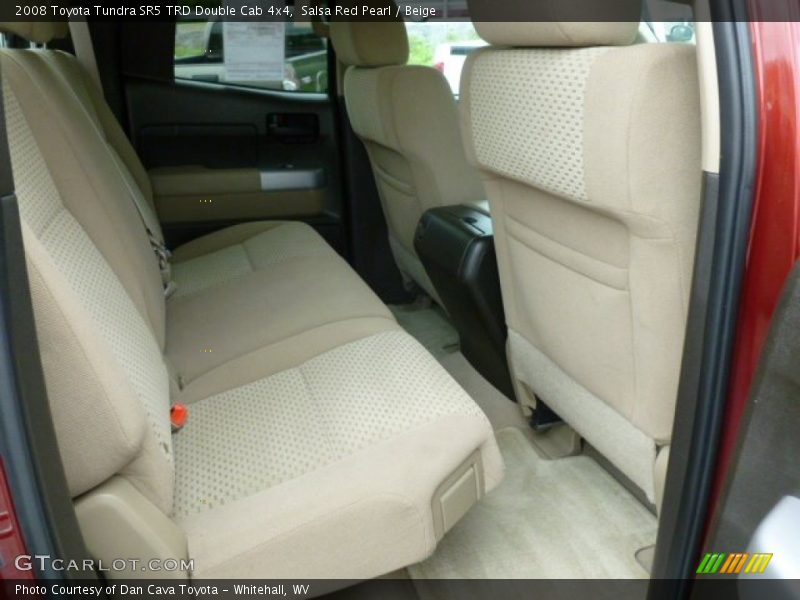Salsa Red Pearl / Beige 2008 Toyota Tundra SR5 TRD Double Cab 4x4