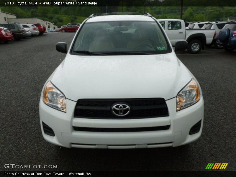 Super White / Sand Beige 2010 Toyota RAV4 I4 4WD