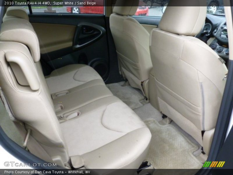 Super White / Sand Beige 2010 Toyota RAV4 I4 4WD