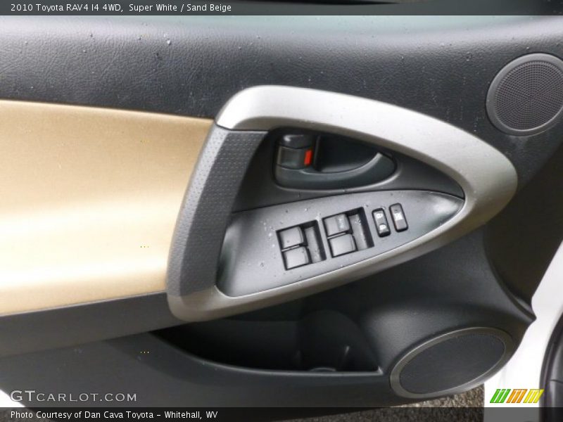 Super White / Sand Beige 2010 Toyota RAV4 I4 4WD