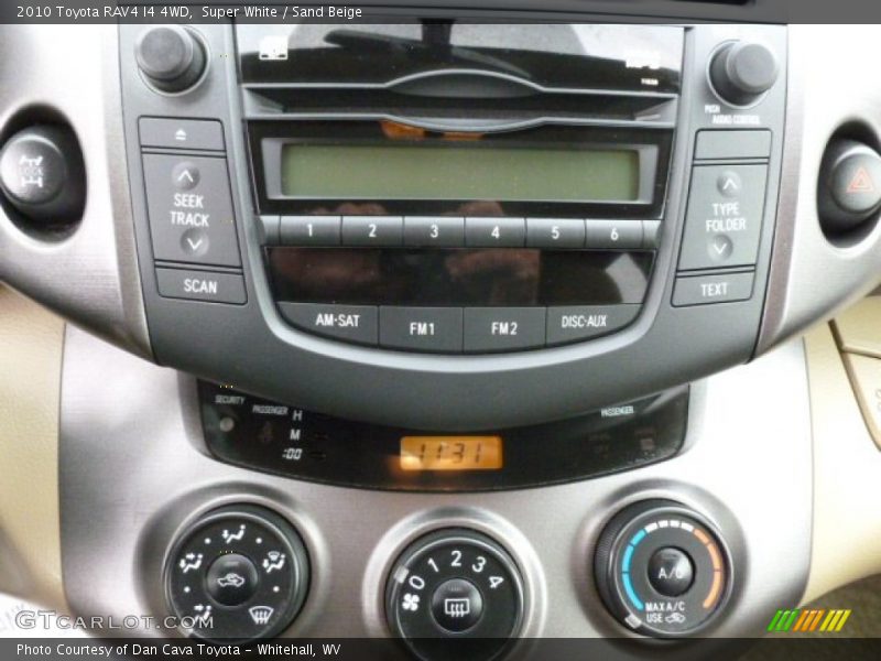 Super White / Sand Beige 2010 Toyota RAV4 I4 4WD