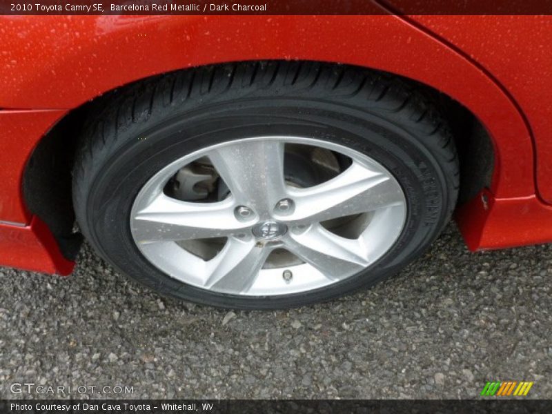 Barcelona Red Metallic / Dark Charcoal 2010 Toyota Camry SE