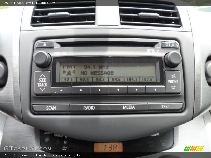 Black / Ash 2012 Toyota RAV4 I4