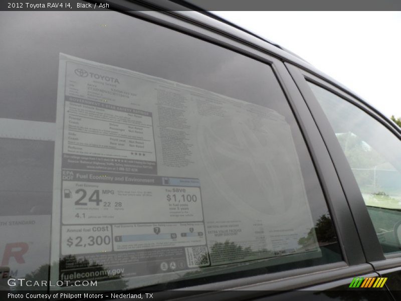 Black / Ash 2012 Toyota RAV4 I4