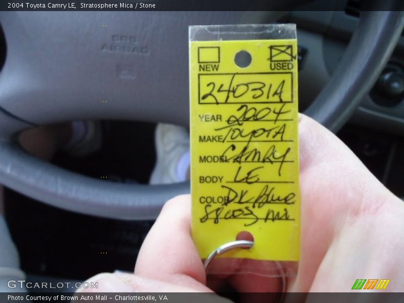 Stratosphere Mica / Stone 2004 Toyota Camry LE