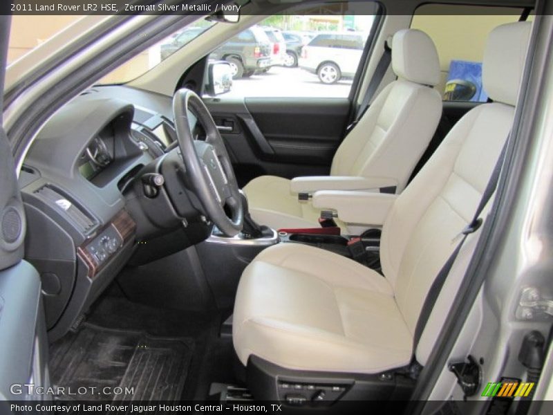  2011 LR2 HSE Ivory Interior