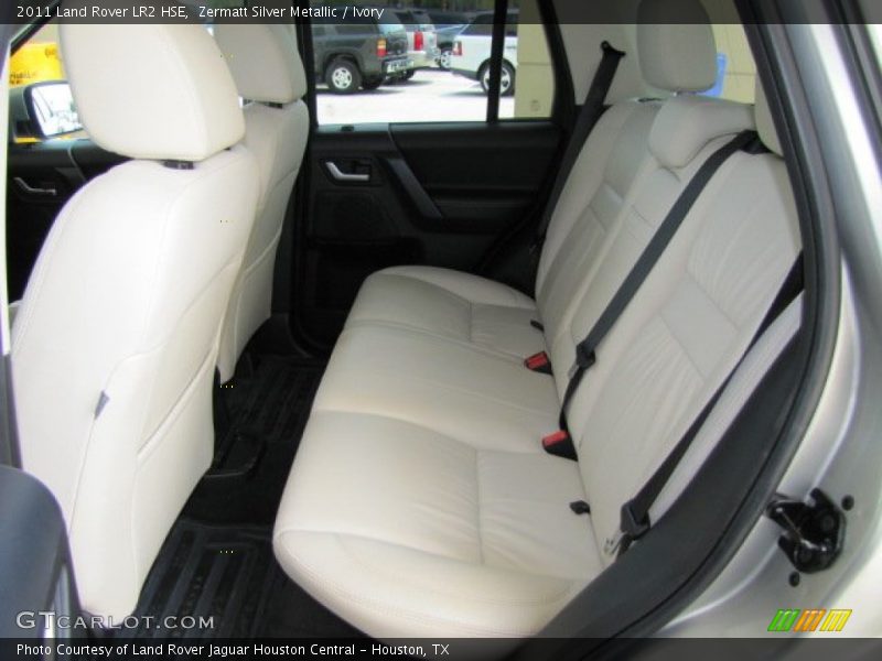 Rear Seat of 2011 LR2 HSE