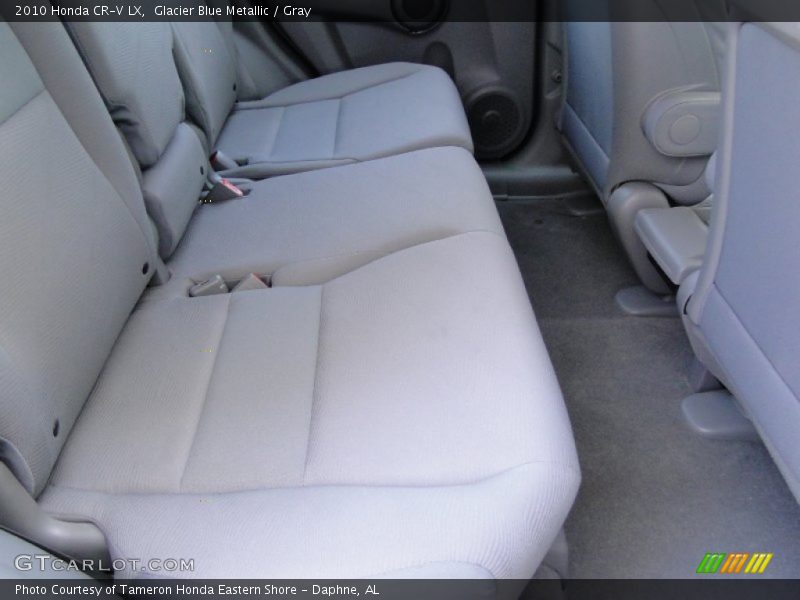 Glacier Blue Metallic / Gray 2010 Honda CR-V LX