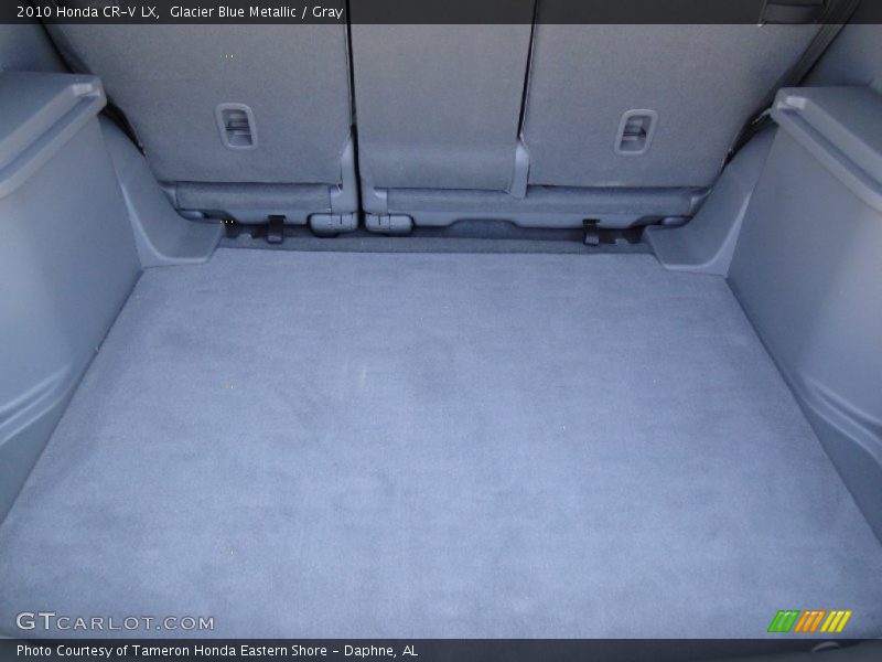 Glacier Blue Metallic / Gray 2010 Honda CR-V LX