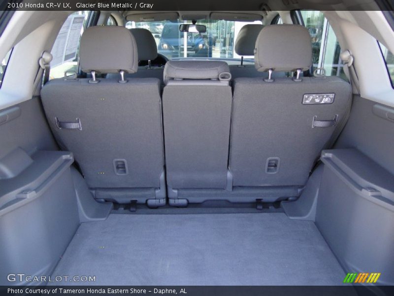 Glacier Blue Metallic / Gray 2010 Honda CR-V LX
