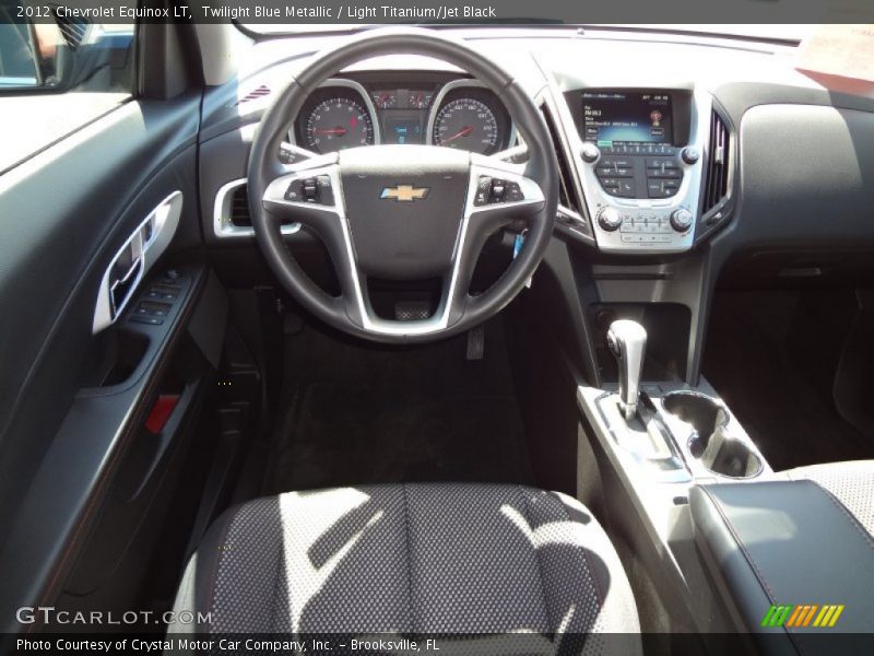 Twilight Blue Metallic / Light Titanium/Jet Black 2012 Chevrolet Equinox LT