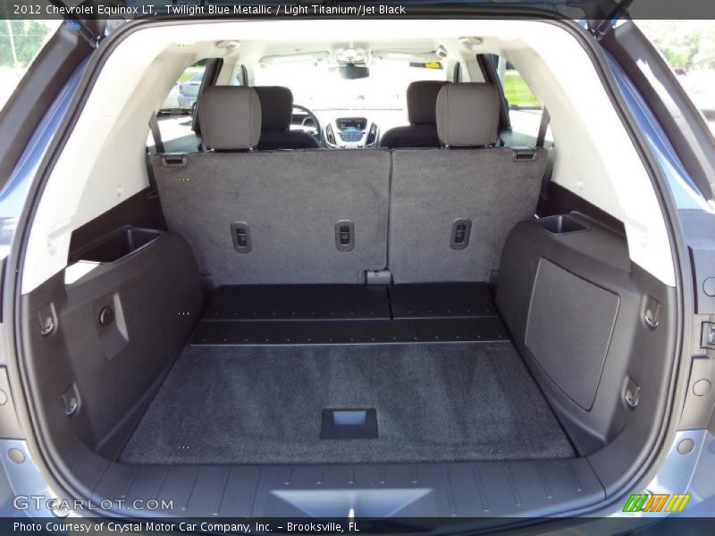 Twilight Blue Metallic / Light Titanium/Jet Black 2012 Chevrolet Equinox LT
