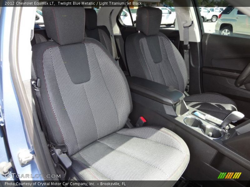 Twilight Blue Metallic / Light Titanium/Jet Black 2012 Chevrolet Equinox LT