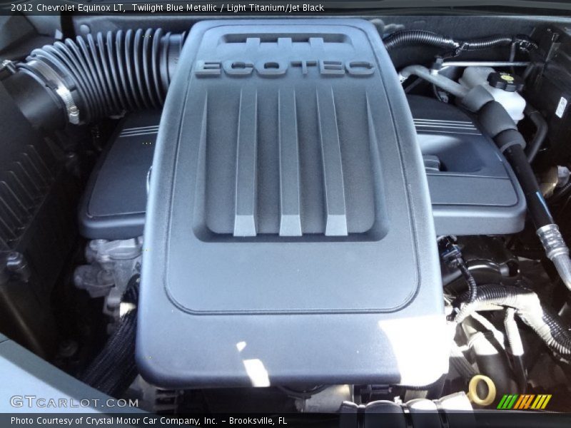 Twilight Blue Metallic / Light Titanium/Jet Black 2012 Chevrolet Equinox LT