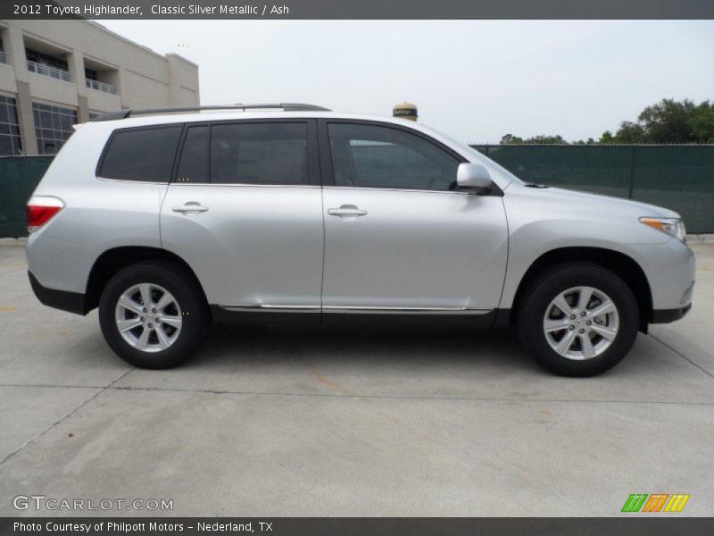 Classic Silver Metallic / Ash 2012 Toyota Highlander