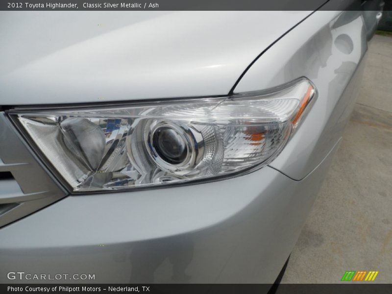 Classic Silver Metallic / Ash 2012 Toyota Highlander