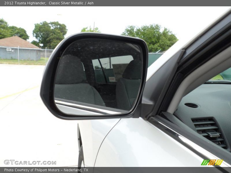 Classic Silver Metallic / Ash 2012 Toyota Highlander