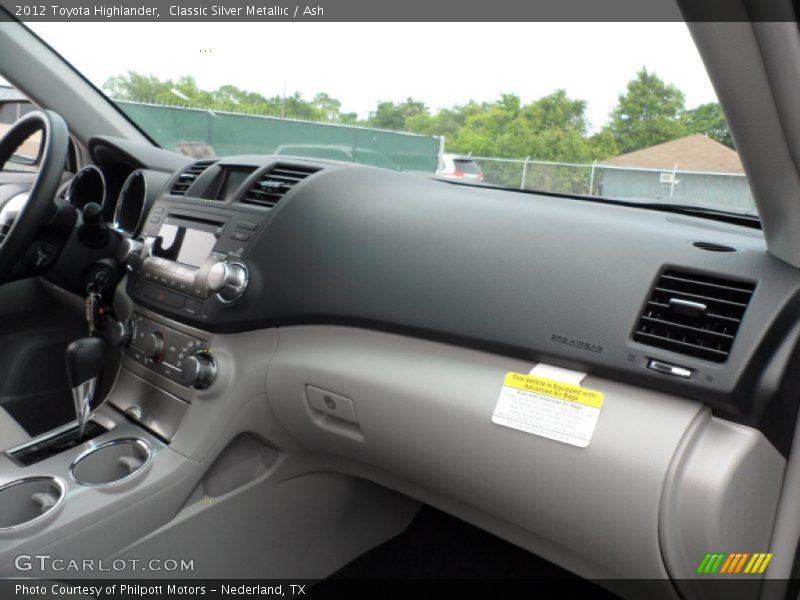 Classic Silver Metallic / Ash 2012 Toyota Highlander