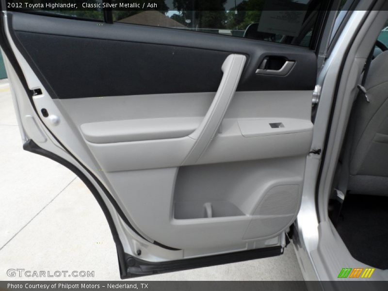 Classic Silver Metallic / Ash 2012 Toyota Highlander