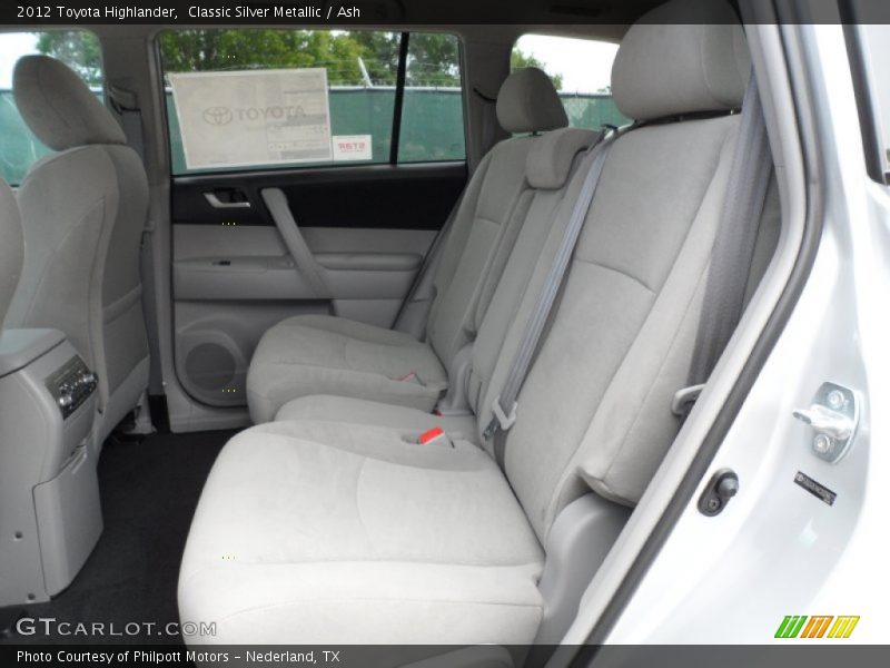 Classic Silver Metallic / Ash 2012 Toyota Highlander
