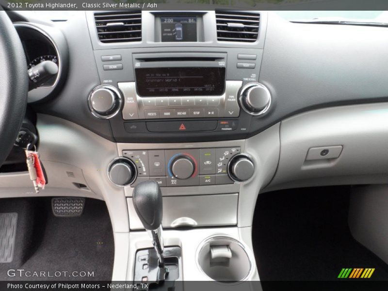Classic Silver Metallic / Ash 2012 Toyota Highlander