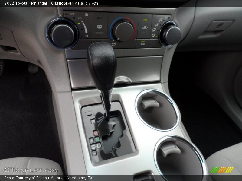 Classic Silver Metallic / Ash 2012 Toyota Highlander