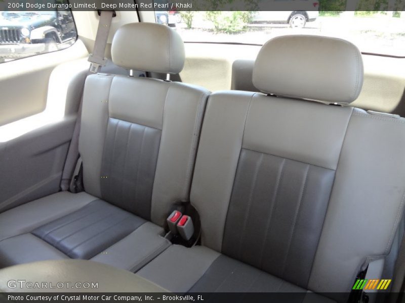 Rear Seat of 2004 Durango Limited