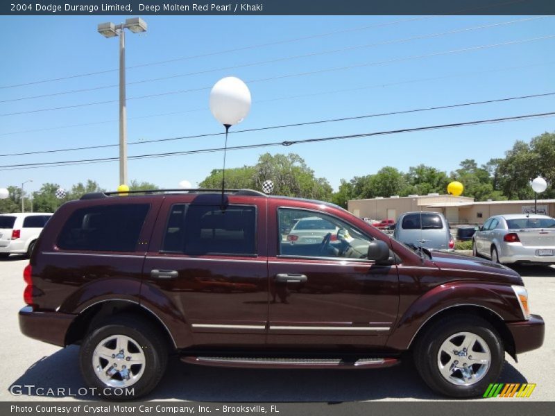  2004 Durango Limited Deep Molten Red Pearl