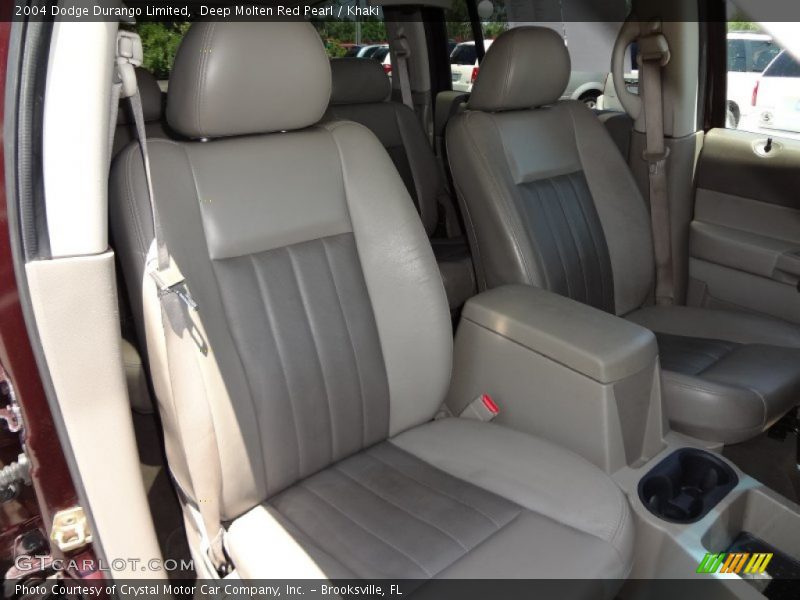 Front Seat of 2004 Durango Limited