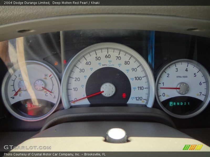  2004 Durango Limited Limited Gauges