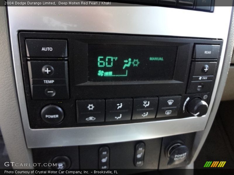 Controls of 2004 Durango Limited