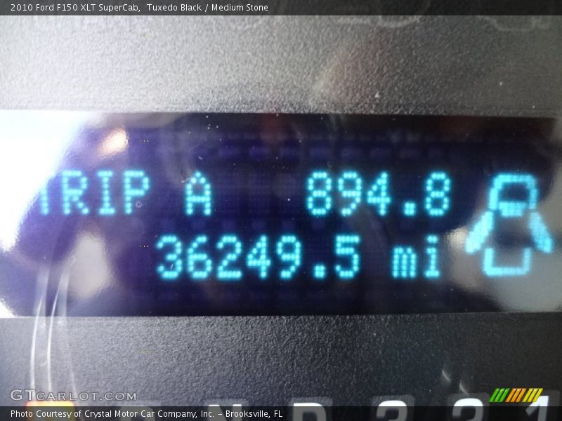 Tuxedo Black / Medium Stone 2010 Ford F150 XLT SuperCab