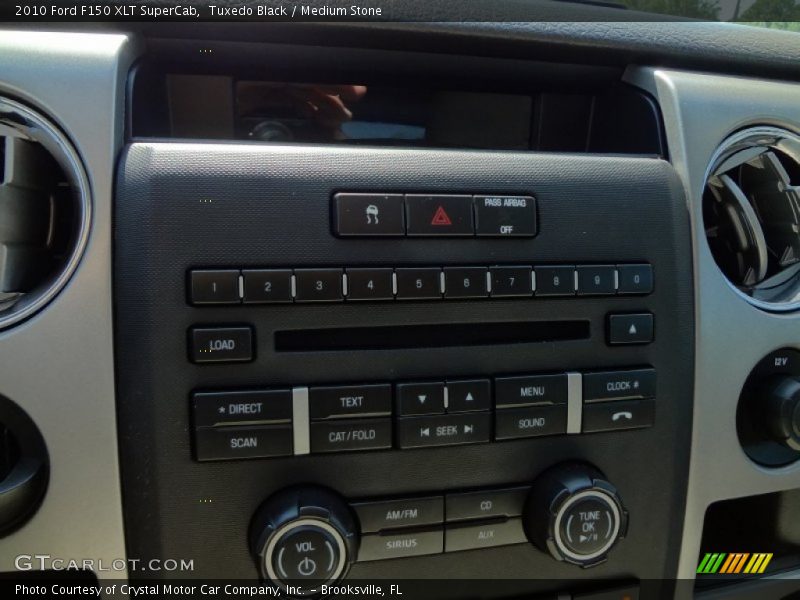 Tuxedo Black / Medium Stone 2010 Ford F150 XLT SuperCab