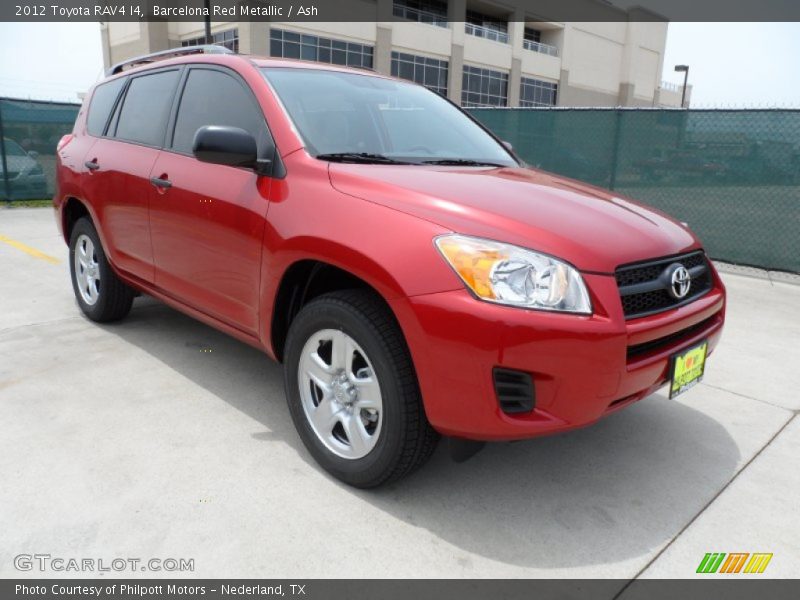 Barcelona Red Metallic / Ash 2012 Toyota RAV4 I4