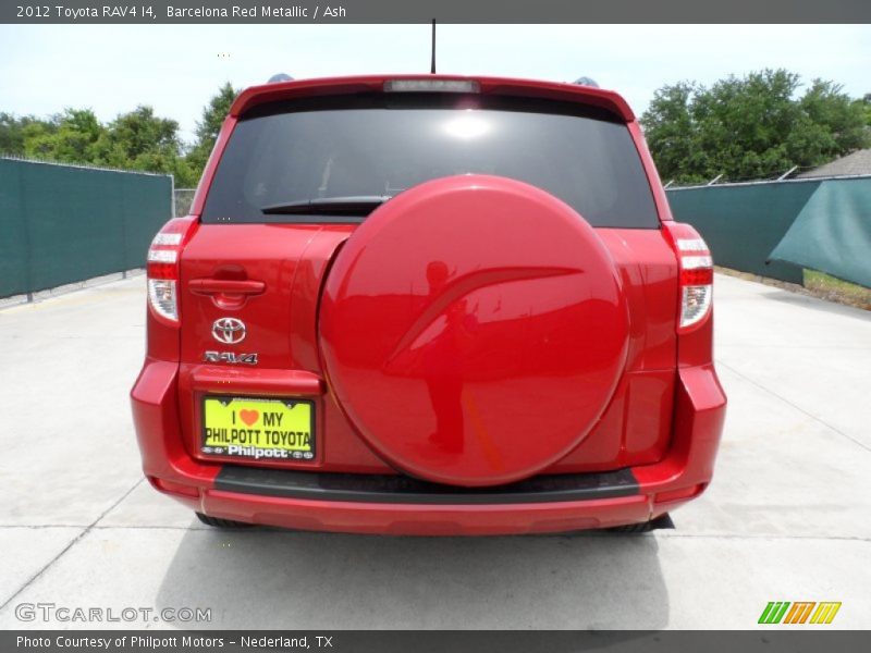 Barcelona Red Metallic / Ash 2012 Toyota RAV4 I4