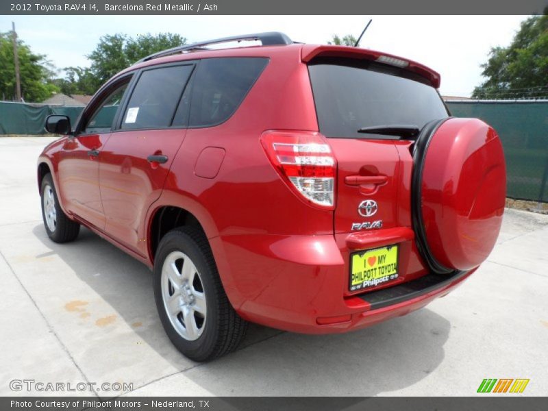 Barcelona Red Metallic / Ash 2012 Toyota RAV4 I4