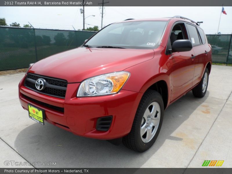 Barcelona Red Metallic / Ash 2012 Toyota RAV4 I4