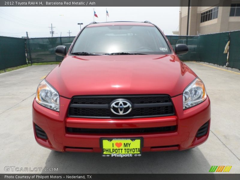 Barcelona Red Metallic / Ash 2012 Toyota RAV4 I4