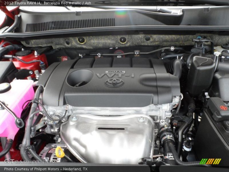  2012 RAV4 I4 Engine - 2.5 Liter DOHC 16-Valve Dual VVT-i 4 Cylinder