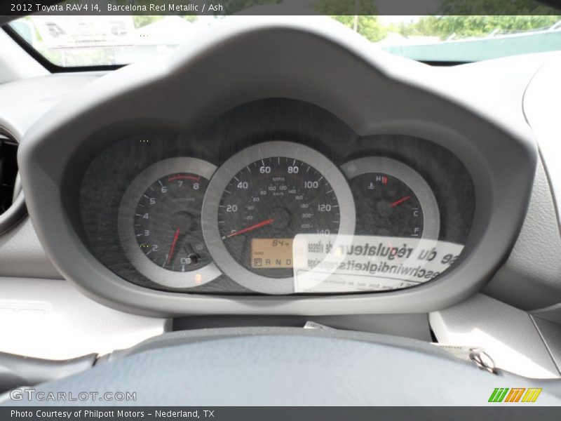  2012 RAV4 I4 I4 Gauges