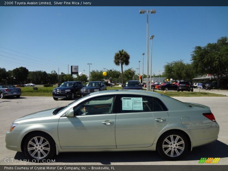Silver Pine Mica / Ivory 2006 Toyota Avalon Limited