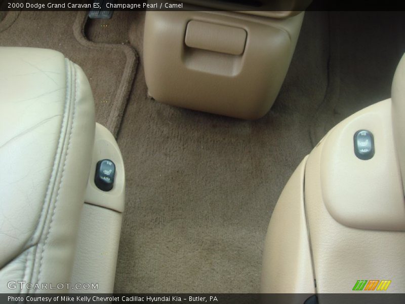 Champagne Pearl / Camel 2000 Dodge Grand Caravan ES
