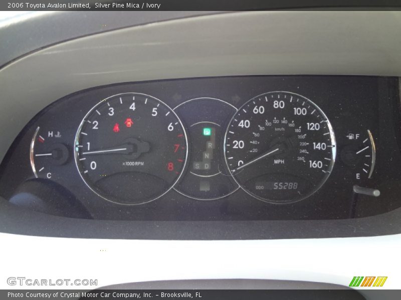 Silver Pine Mica / Ivory 2006 Toyota Avalon Limited