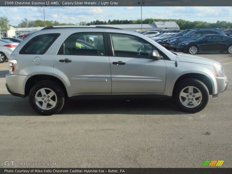 Galaxy Silver Metallic / Light Gray 2006 Chevrolet Equinox LS AWD