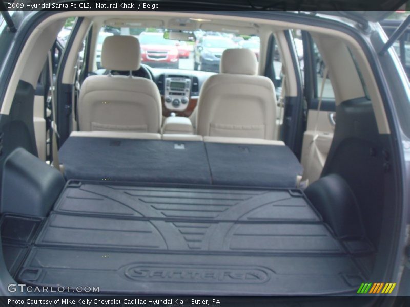 Natural Khaki / Beige 2009 Hyundai Santa Fe GLS