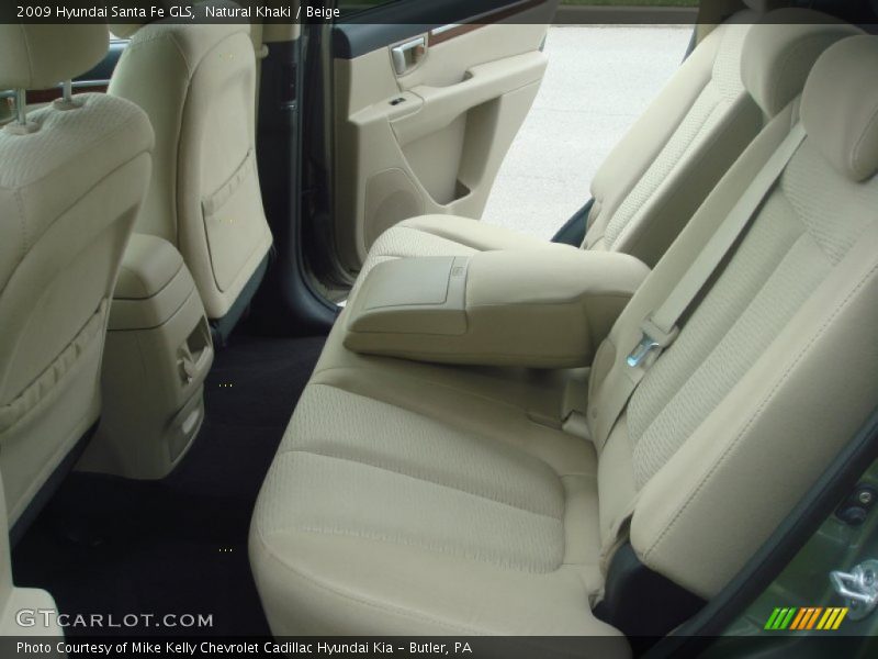 Natural Khaki / Beige 2009 Hyundai Santa Fe GLS