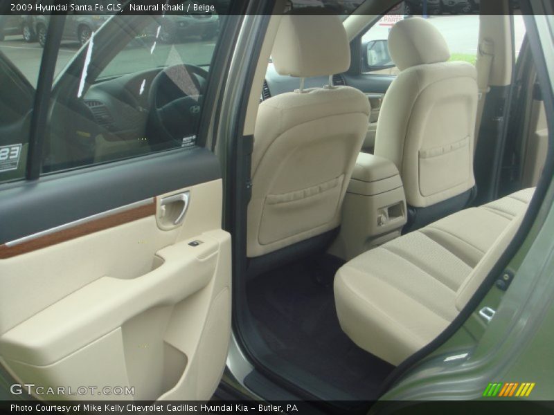 Natural Khaki / Beige 2009 Hyundai Santa Fe GLS