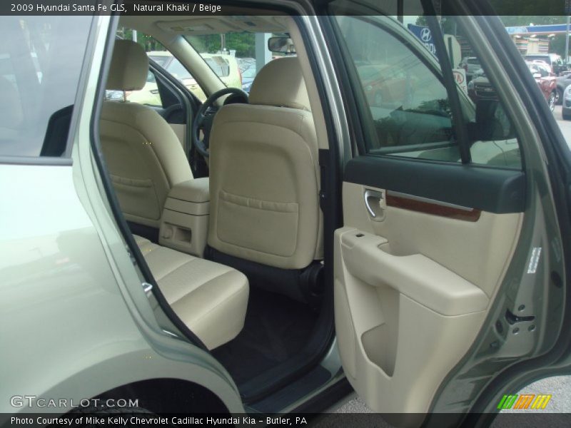 Natural Khaki / Beige 2009 Hyundai Santa Fe GLS