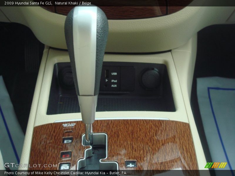 Natural Khaki / Beige 2009 Hyundai Santa Fe GLS