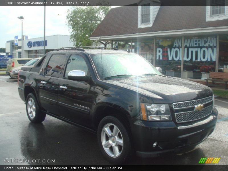 Black / Ebony 2008 Chevrolet Avalanche LTZ 4x4